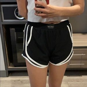 Calvin Klein black & white shorts
